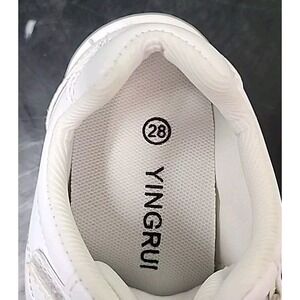 Yinggrui Cheer shoes Girls Size 28 White EUC Classic Cheer camp/competition